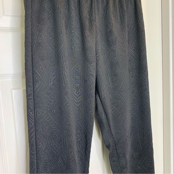 Xhileration Size Large Black Printed Leggings - Picture 7 of 9